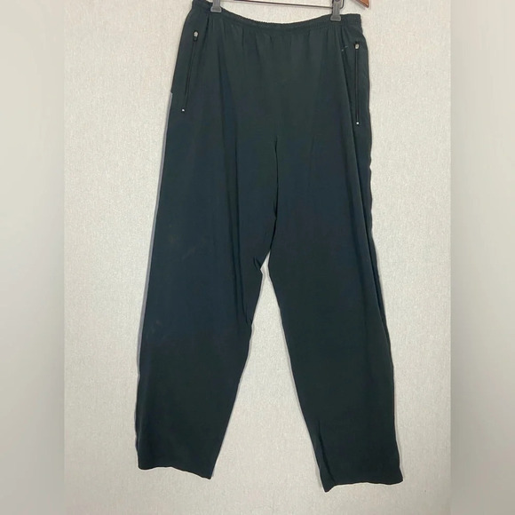 Nike Dri fit black track running workout  pants Sz XL - Picture 1 of 12